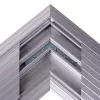 Dataflex Addit cable protector - corner-connection 482, Silver, Aluminium, 500 kg, 2 cm, 203 mm, 305 mm