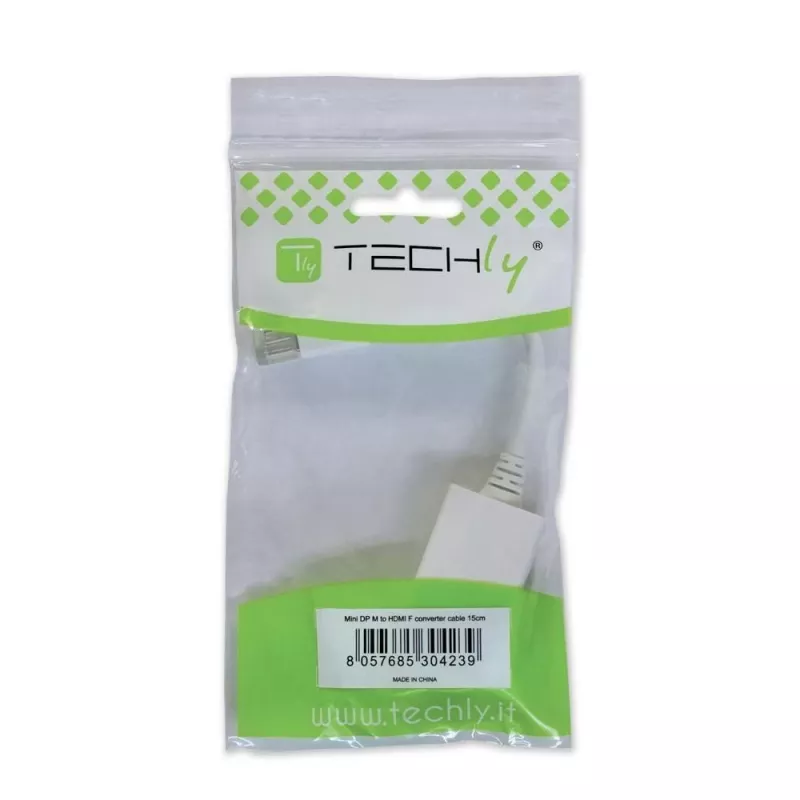 Techly Converter Cable Adapter USB 3.1 Type C to HDMI 1.4, 3.2 Gen 2 (3.1 Gen 2), USB Type-C, HDMI output