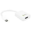 Techly Converter Cable Adapter USB 3.1 Type C to HDMI 1.4, 3.2 Gen 2 (3.1 Gen 2), USB Type-C, HDMI output