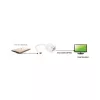Techly IADAP-USB31-VGA USB graphics adapter White