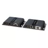 Techly IDATA EXTIP-383V AV extender AV transmitter & receiver Black