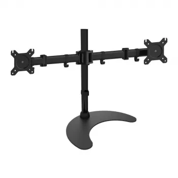 Techly Desk Stand for 2 Monitor 13-27 inch with Base h.400m ICA-LCD 3410 68.6 cm (27 inch) Black