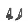 Res-Tech X1 DD SUPPORT FANATEC, Racing wheel base mount, Black, Aluminium, DD1, DD2, 300 mm, 300 mm