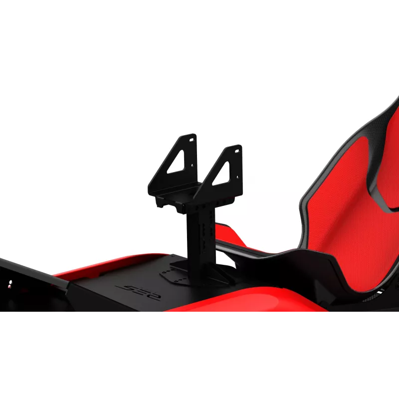Res-Tech X1 DD SUPPORT FANATEC, Racing wheel base mount, Black, Aluminium, DD1, DD2, 300 mm, 300 mm