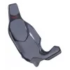Res-Tech X1 CARBON SEAT - GREY, Racing seat, Grey, Carbon, Neoprene