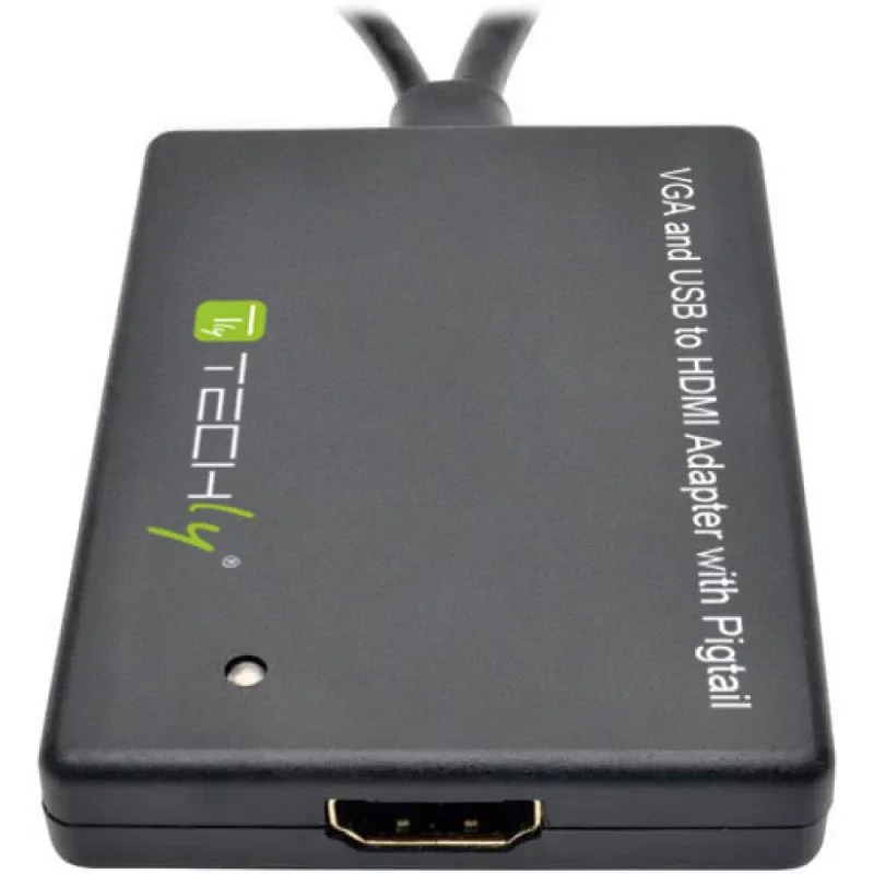 Techly Cable Converter SVGA and Audio to HDMI IDATA HDMI-VGA3