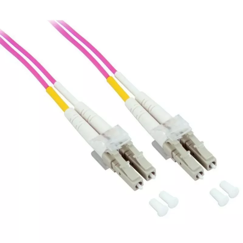 Techly LC/LC Multimode 50/125 OM4 5m Fiber Optics Cable ILWL D5-LCLC-050/OM4