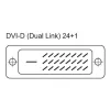 Techly Monitor Cable DVI digital M / M Dual Link 1.8 m (DVI-D) ICOC DVI-8100