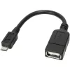 Techly USB2.0 OTG Cable A Female / Micro B Male 0.2 m ICOC UOTG-194