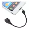 Techly USB2.0 OTG Cable A Female / Micro B Male 0.2 m ICOC UOTG-194