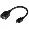 Techly USB2.0 OTG Cable A Female / Micro B Male 0.2 m ICOC UOTG-194