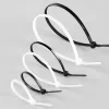 Techly Cable Tie Nylon Patch 100X2.5 mm 100 pcs Black ISWT-10025-BK