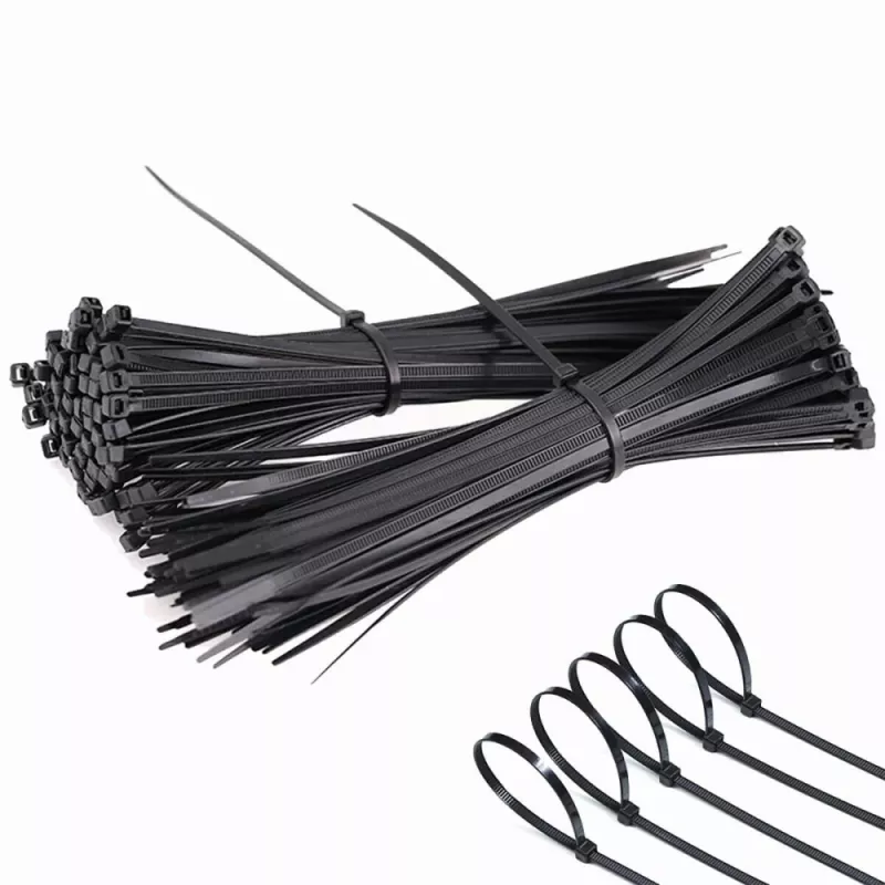 Techly ISWT-14235-BK Nylon Cable Ties, 142 x 3.5 mm, 100 pcs, Black