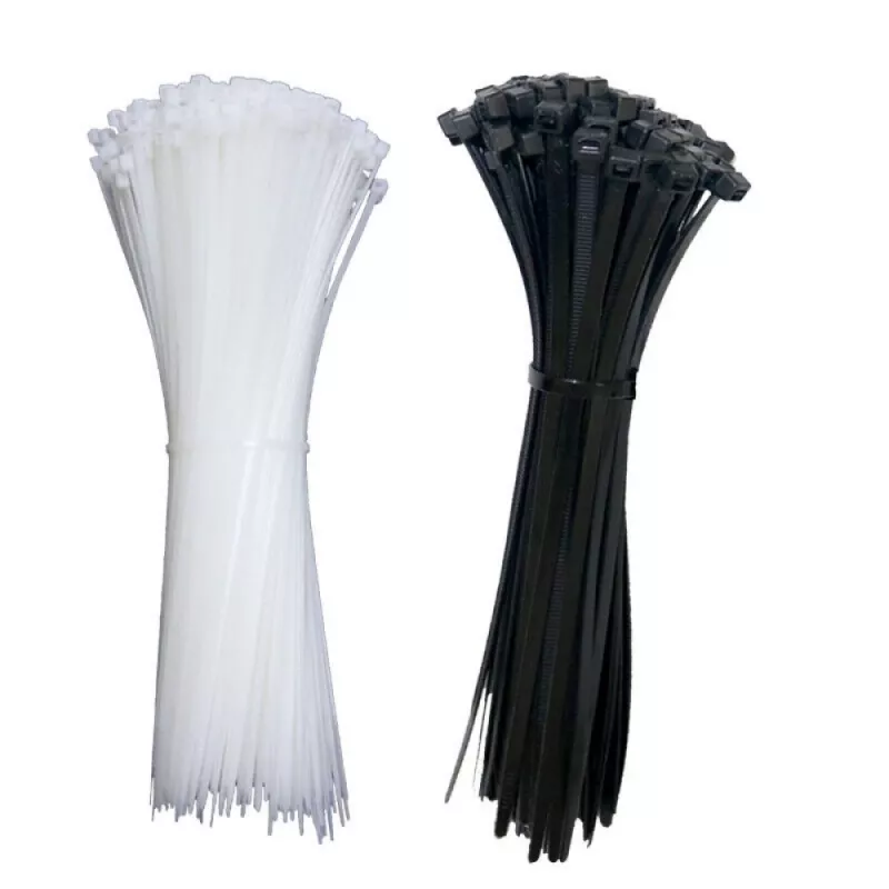 Techly ISWT-14235-BK Nylon Cable Ties, 142 x 3.5 mm, 100 pcs, Black