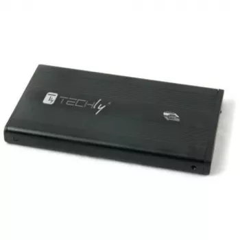 Techly External Box USB 3.0 2.5 SATA” I-CASE SU3-25B, 2.5 inch, Serial ATA, 5 Gbit/s, Black