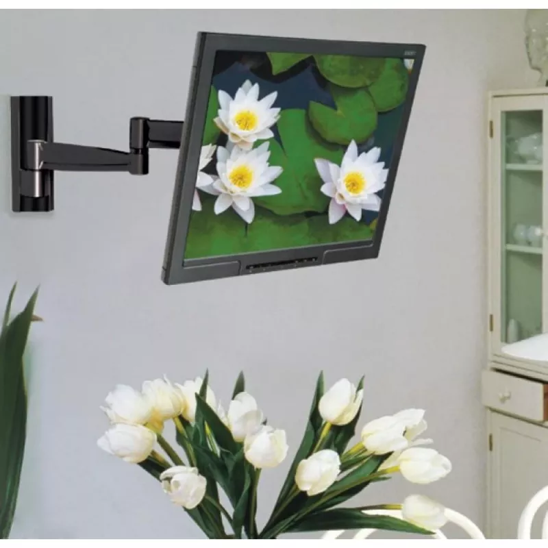 Techly 13-37 LED TV LCD Tilt Wall bracket 3 Joints Black” ICA-LCD 2102