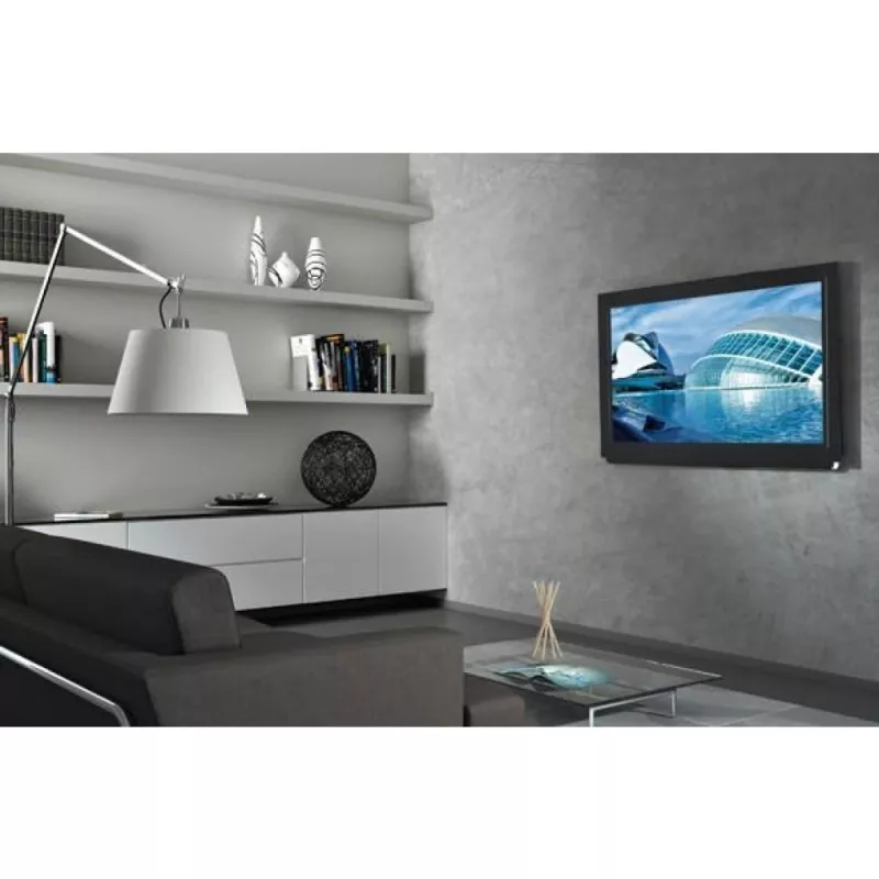 Techly Wall Fixed Support UltraSlim LED TV LCD 23-55 Black” ICA-PLB 140M