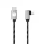Techly ICOC MU2CC9-005-AL USB cable USB 2.0 0.5 m USB C Grey, Black