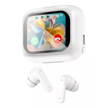 Techly ICC SB-BLT08W headphones/headset True Wireless Stereo (TWS) In-ear Calls/Music Bluetooth White