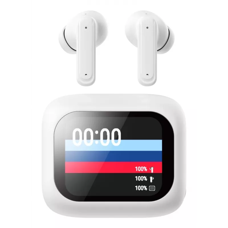 Techly ICC SB-BLT08W headphones/headset True Wireless Stereo (TWS) In-ear Calls/Music Bluetooth White