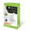 Techly ICC SB-BLT08W headphones/headset True Wireless Stereo (TWS) In-ear Calls/Music Bluetooth White
