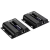 Techly IDATA EXTIP-483 AV extender AV transmitter & receiver Black