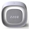 Techly IC-CLOCK-56WH alarm clock Digital alarm clock Grey, White
