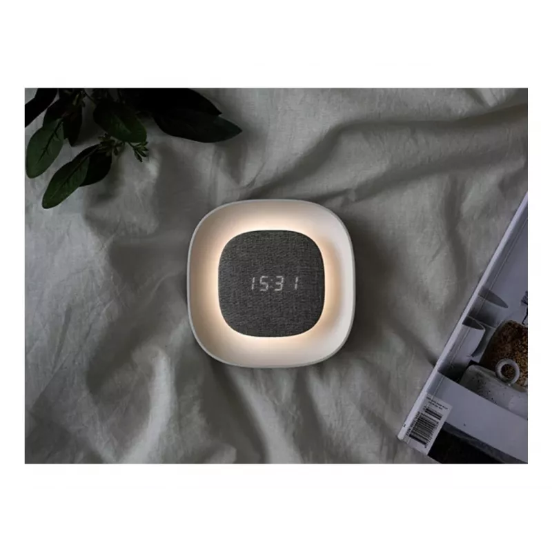 Techly IC-CLOCK-56WH alarm clock Digital alarm clock Grey, White