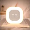 Techly IC-CLOCK-56WH alarm clock Digital alarm clock Grey, White