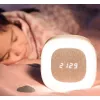 Techly IC-CLOCK-56WH alarm clock Digital alarm clock Grey, White