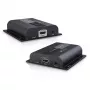 Techly IDATA-EXTIP-383V4 AV transmitter & receiver Black