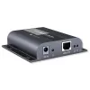 Techly IDATA-EXTIP-383V4 AV transmitter & receiver Black