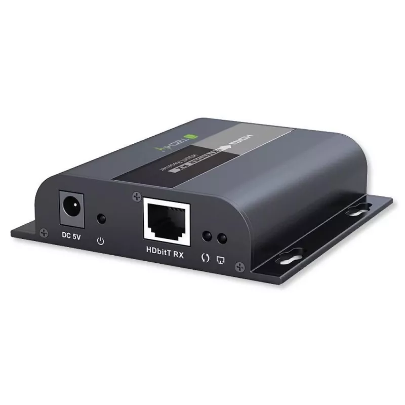 Techly IDATA-EXTIP-383V4 AV transmitter & receiver Black