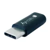 Techly IADAP USBC-MBKT cable gender changer Micro-USB Black
