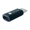 Techly IADAP USBC-MBKT cable gender changer Micro-USB Black