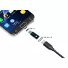 Techly IADAP USBC-MBKT cable gender changer Micro-USB Black