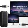 Techly ICOC DSP-A14-050NT DisplayPort cable 5 m Black