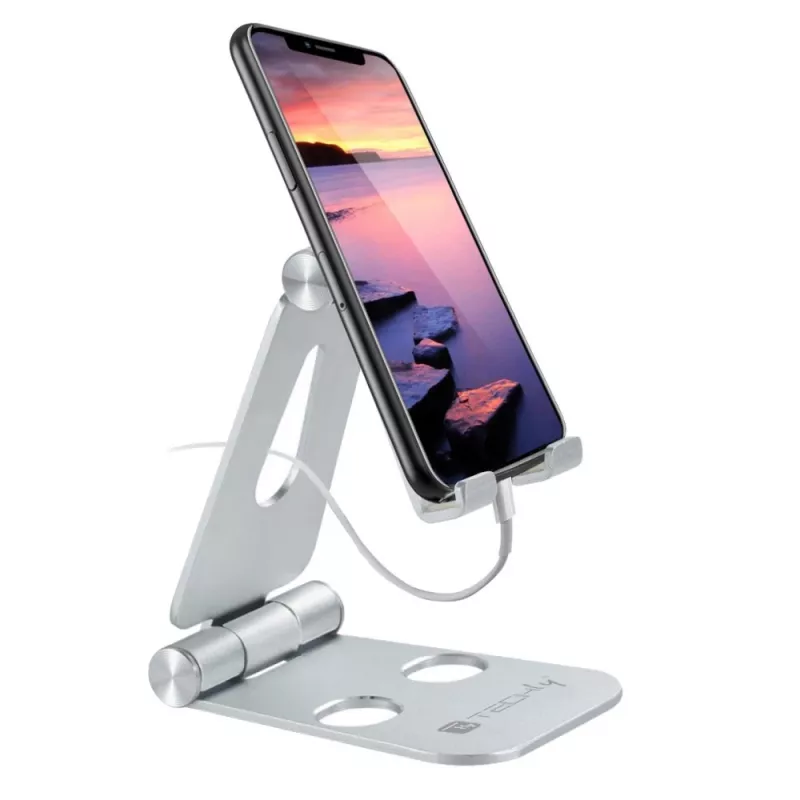 Techly I-SMART-STAND6 holder Passive holder Mobile phone/Smartphone Silver