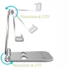 Techly I-SMART-STAND6 holder Passive holder Mobile phone/Smartphone Silver