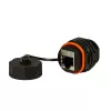 Techly IWP-MD C6A-IPPANT cable gender changer RJ45 Black