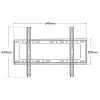 Techly ICA-PLB 262L TV mount/stand 177.8 cm (70 inch) Black