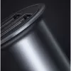 Techly Mini Car Charger 2 Ports USB-A Quick Charge 3.0 36W in Black Metal