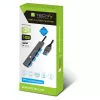 Techly IUSB32-HUB4A-4U3SL laptop dock/port replicator Wired USB 3.2 Gen 1 (3.1 Gen 1) Type-A Grey