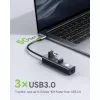 Techly IDATA USB-ETGIGA3AA laptop dock/port replicator Wired USB 3.2 Gen 1 (3.1 Gen 1) Type-A Black, Silver