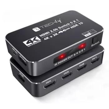 Techly IDATA HDMI2-4K5160B video switch HDMI