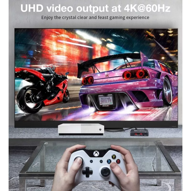 Techly IDATA HDMI2-4K5160B video switch HDMI