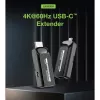 Techly IDATA EXT-600HC AV extender AV transmitter & receiver Black