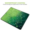 Techly ICA-MP GLASS1 mouse pad Gaming mouse pad Green