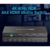 Techly IDATA HDMI-MX44 matrix switcher AV matrix switcher 4 W