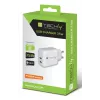 Techly IPW-USB-2C35W mobile device charger Laptop, Smartphone, Tablet White AC Fast charging Indoor